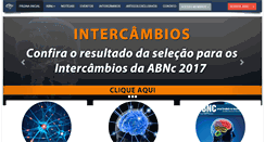 Desktop Screenshot of abnc.org.br